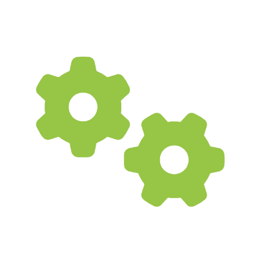 Factory-aligned installation icon